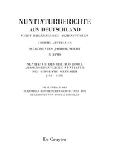 Nuntiatur des Ciriaco Rocci. Ausserordentliche Nuntiatur des Girolamo Grimaldi (1631&ndash;1633)
