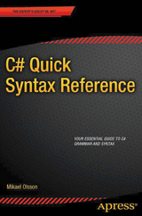 C# Quick Syntax Reference - Mikael Olsson