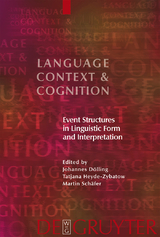 Event Structures in Linguistic Form and Interpretation - 