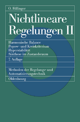 Nichtlineare Regelungen 2 - Otto F&ouml;llinger