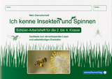 Ich kenne Insekten und Spinnen - Sch&uuml;lerarbeitsheft f&uuml;r die 2. bis 4. Klasse - Katrin Langhans