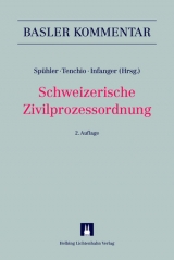 Schweizerische Zivilprozessordnung (ZPO) - Spühler, Karl; Tenchio, Luca; Infanger, Dominik; Auwärter, Dorothee; Bähler, Daniel; Benn, Jurij; Berti (†), Stephen V.; Brüesch, Andrea; Bühler, Alfred; Dolge, Annette; Droese, Lorenz; Frei, Nina J.; Gehri, Myriam; Geiser, Thomas; Gelzer, Philipp; Giroud, Roger; Girsberger, Daniel; Gozzi, Niccolò; Graber, Michael; Gschwend, Julia; Guyan, Peter; Habegger, Philipp; Hafner, Peter; Hempel, Heinrich; Herzog, Nicolas; Hess-Blumer, Andri; Hofmann, Dieter; Infanger, Dominik; Kaiser Job, Noëlle; Karlen, Peter; Martin-Spühler, Claudia; Mazan, Stephan; Mràz, Michael; Nater, Christoph; Rüegg, Viktor; Ruggle, Peter; Schmid, Ernst F.; Siehr, Kurt; Sprecher, Thomas; Spühler, Karl; Steck, Daniel; Tenchio, Kristina; Tenchio, Luca; Visinoni-Meyer, Claudia; Vock, Dominik; Weber, Marc; Weber-Stecher, Urs; Willisegger, Daniel; Zinsli, Gian Reto