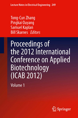 Proceedings of the 2012 International Conference on Applied Biotechnology (ICAB 2012) - 