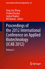 Proceedings of the 2012 International Conference on Applied Biotechnology (ICAB 2012) - 