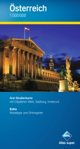 Aral Stra&szlig;enkarte / &Ouml;sterreich