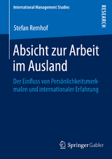 Absicht zur Arbeit im Ausland - Stefan Remhof