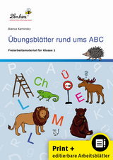 &Uuml;bungsbl&auml;tter rund ums ABC - Bianca Kaminsky