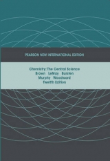 Chemistry:The Central Science Pearson New International Edition, plus MasteringChemistry without eText - Brown, Theodore E; Lemay, H. Eugene; Bursten, Bruce E; Murphy, Catherine; Woodward, Patrick