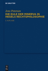 Die Eule der Minerva in Hegels Rechtsphilosophie -  Jens Petersen