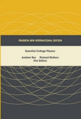 Essential College Physics Pearson New International Edition, plus MasteringPhysics without eText - Rex, Andrew; Wolfson, Richard