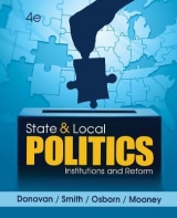 State and Local Politics - Donovan, Todd; Smith, Daniel; Mooney, Christopher; Osborn, Tracy