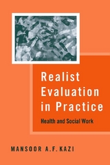 Realist Evaluation in Practice - Mansoor A F Kazi