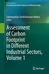 Assessment of Carbon Footprint in Different Industrial Sectors, Volume 1 - 