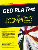 GED RLA For Dummies - Achim K. Krull, Murray Shukyn