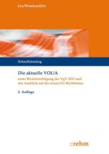 Die neue VOL/A - Rudolf Ley, Michael Wankm&uuml;ller