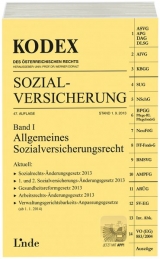 KODEX Sozialversicherung 2013/14, Band I - Franz Marhold, Nora Melzer-Azodanloo
