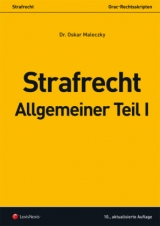 Strafrecht - Allgemeiner Teil I - Oskar Maleczky