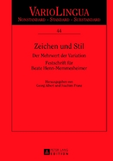 Zeichen und Stil - 