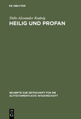 Heilig und Profan - Thilo Alexander Rudnig