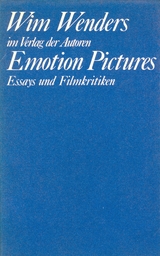 Emotion Pictures - Wim Wenders