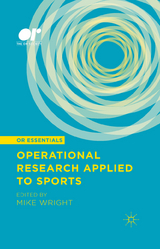 Operational Research Applied to Sports - 
