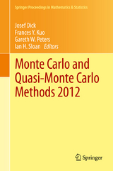 Monte Carlo and Quasi-Monte Carlo Methods 2012 - 