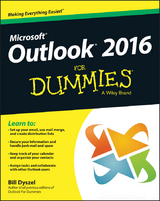 Outlook 2016 For Dummies -  Bill Dyszel