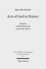 Acts of God in History - Roland Deines