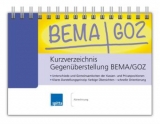 Kurzverzeichnis Gegen&uuml;berstellung BEMA/GOZ - Jana Brandt
