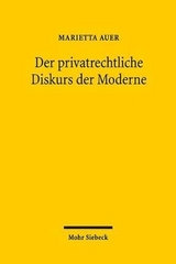 Der privatrechtliche Diskurs der Moderne - Marietta Auer