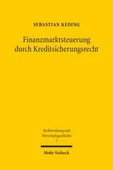 Finanzmarktsteuerung durch Kreditsicherungsrecht - Sebastian Keding
