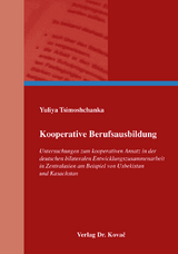 Kooperative Berufsausbildung - Yuliya Tsimoshchanka
