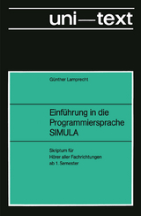 Einführung in die Programmiersprache SIMULA - Günther Lamprecht