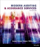 Modern Auditing and Assurance Services - Leung, Philomena; Coram, Paul; Cooper, Barry; Richardson, Peter