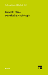 Deskriptive Psychologie - Franz Brentano