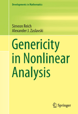Genericity in Nonlinear Analysis - Simeon Reich, Alexander J. Zaslavski