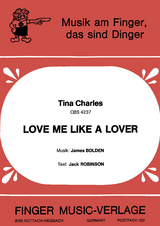 Love me like a Lover - Tina Charles, James Bolden, Jack Robinson