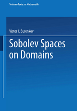 Sobolev Spaces on Domains - Victor I. Burenkov