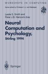 Neural Computation and Psychology - 