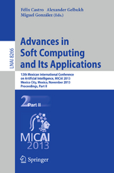 Advances in Soft Computing and Its Applications - 