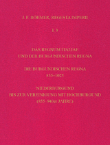 Regesta Imperii. I. Die Regesten des Kaiserreichs unter den Karolingern 751-918 (987/1032)