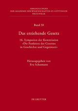 Das erziehende Gesetz - 