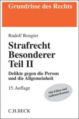 Strafrecht Besonderer Teil II - Rengier, Rudolf
