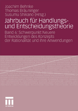 Jahrbuch f&uuml;r Handlungs- und Entscheidungstheorie - 