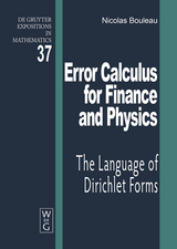 Error Calculus for Finance and Physics - Nicolas Bouleau