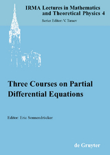 Three Courses on Partial Differential Equations - 
