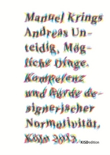 M&ouml;gliche Dinge - Manuel Krings, Andreas Unteidig