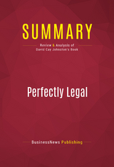 Summary: Perfectly Legal -  BusinessNews Publishing