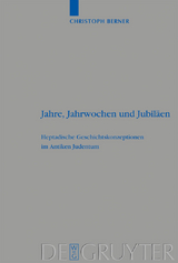 Jahre, Jahrwochen und Jubil&auml;en - Christoph Berner