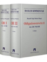 Basler Kommentar OR I + OR II - Honsell, Heinrich; Vogt, Nedim Peter; Watter, Rolf; Wiegand, Wolfgang